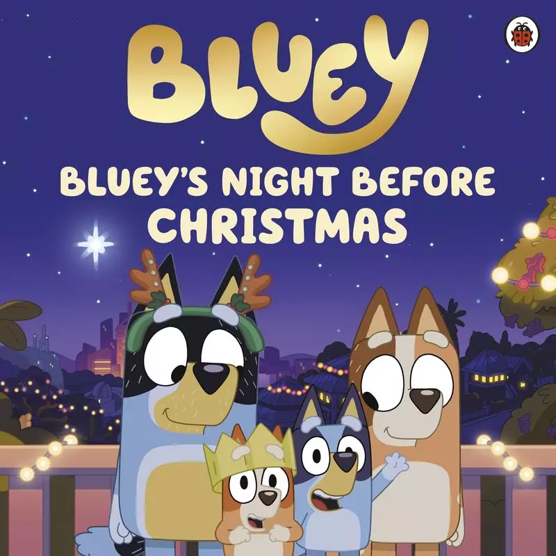 Bluey Bluey's Night Before Christmas wer. angielska - Książki