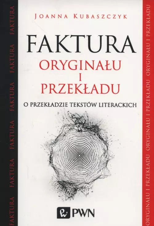 Faktura oryginału i przekładu - Książki