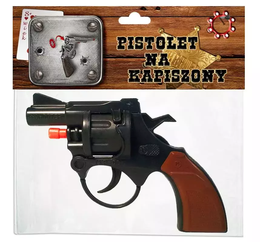 Pistolet na kapiszony - Zabawki