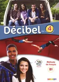Decibel 4 Podręcznik+CD+DVD - Książki