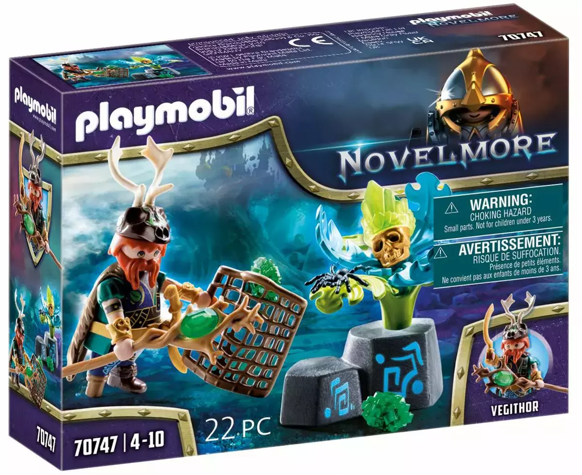 PLAYMOBIL ® Novelmore 70747. Violet Vale. Czarodziej roślin - Zabawki