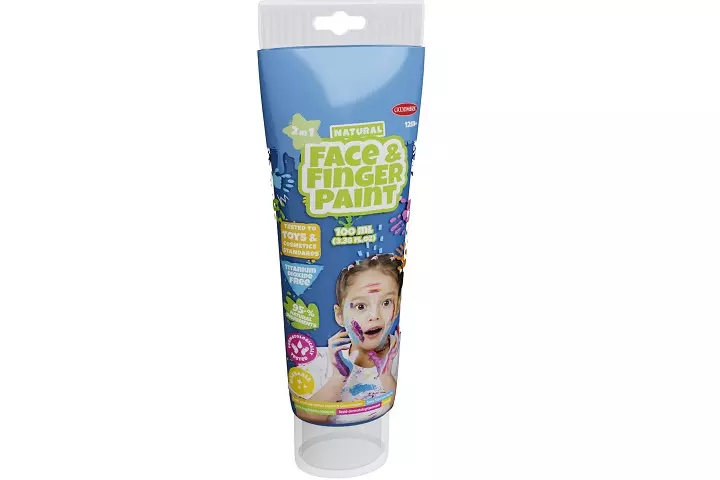 BOTI NATURAL farba d/mal palcami NIEB 100ml 38579 - Zabawki