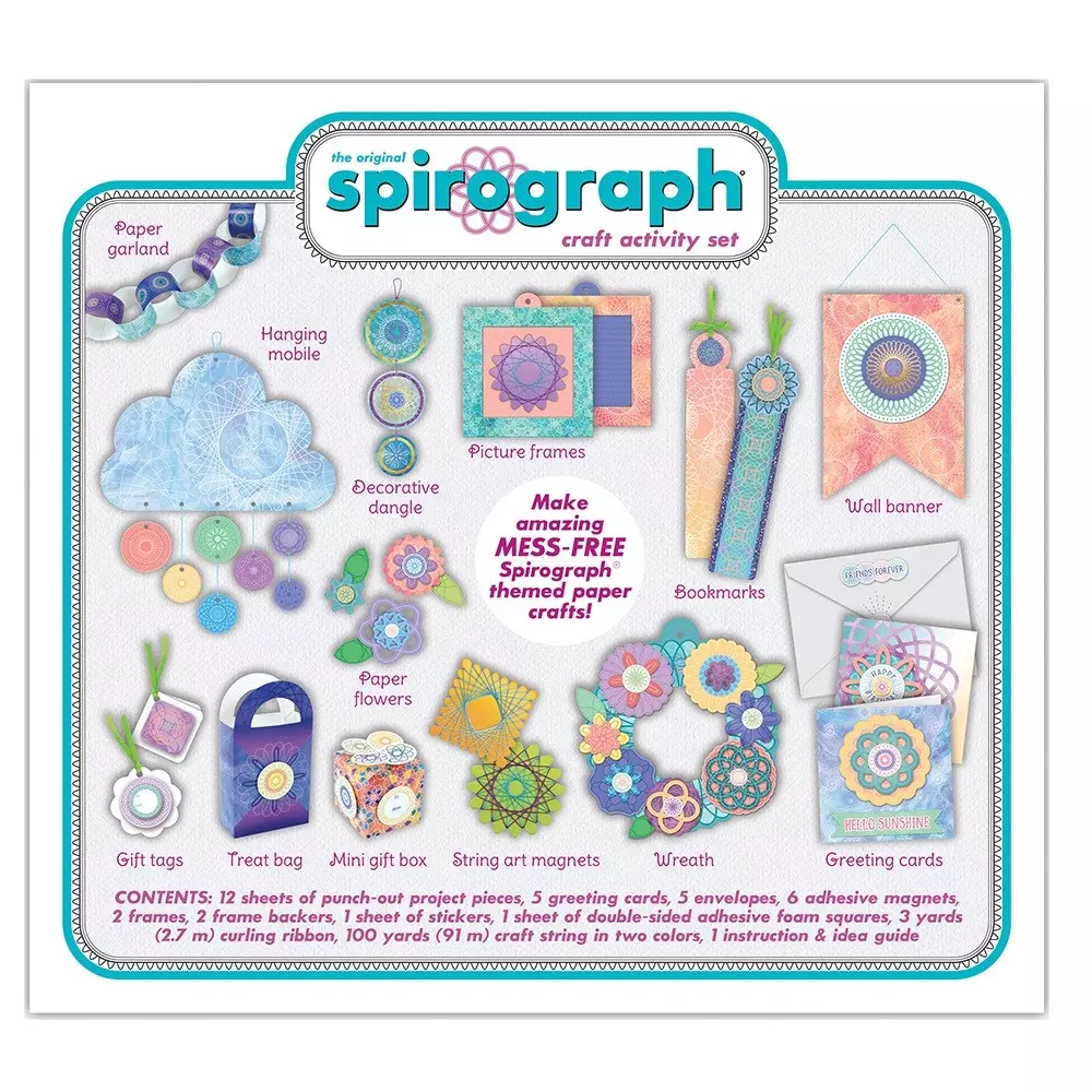 Spirograph. Kreatywny zestaw - Zabawki