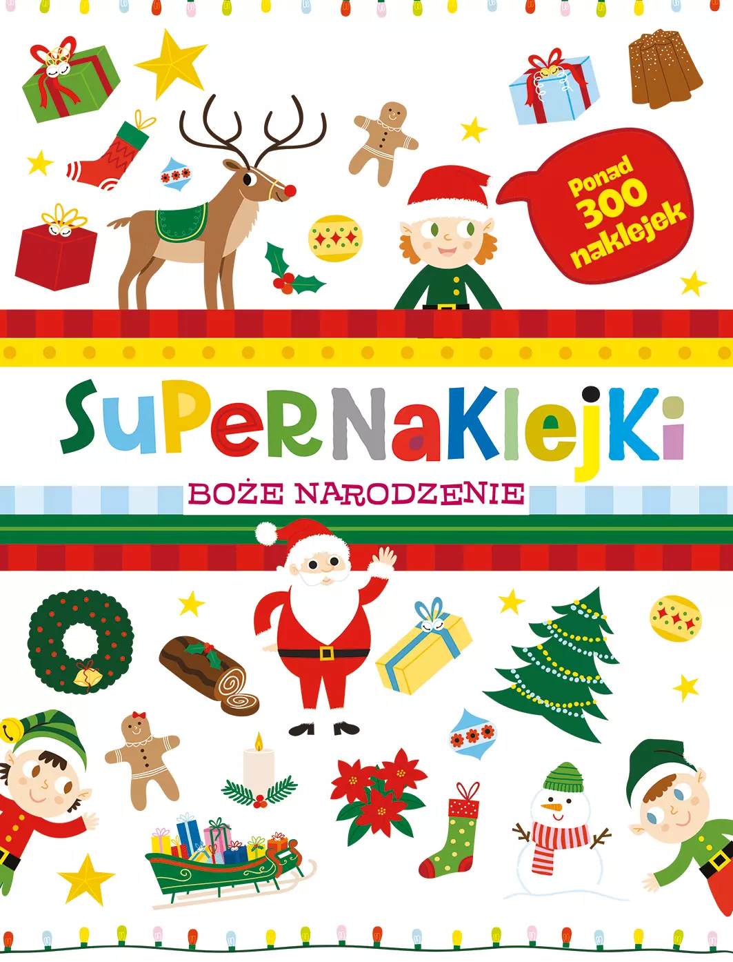 Supernaklejki: Boże Narodzenie - Zabawki