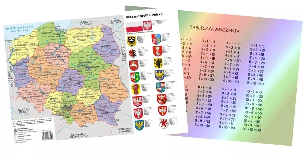 Podkładka na biurko A3 dwustronna - Papiernicze i szkolne