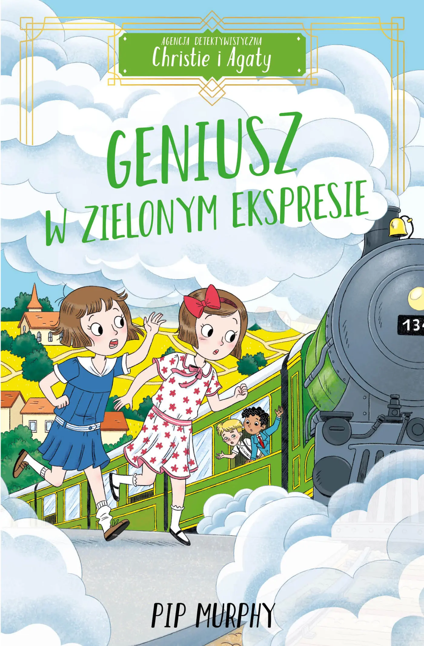 Geniusz w Zielonym Ekspresie. Agencja detektywistyczna Christie i Agaty. Tom 5 - Książki