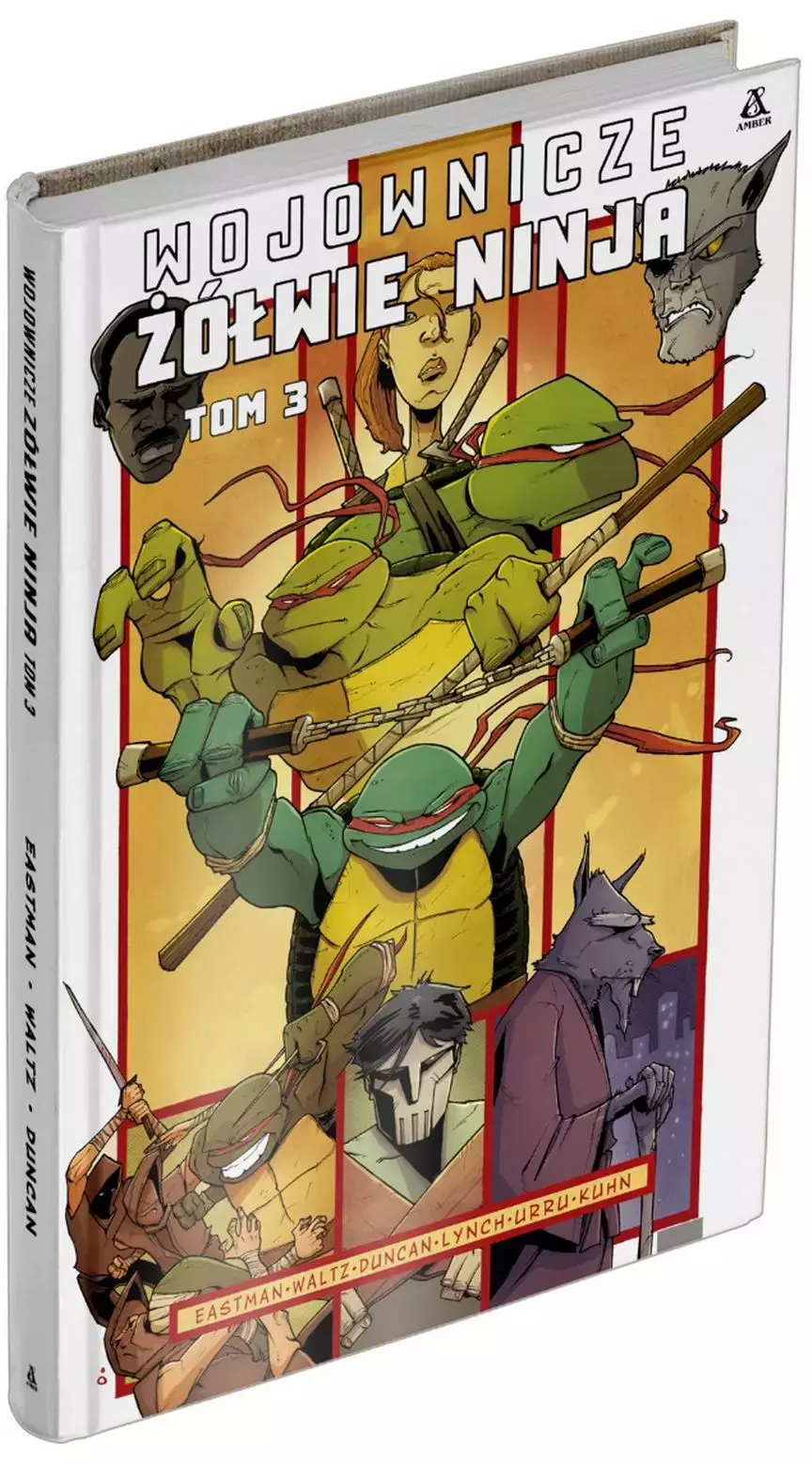 Wojownicze Żółwie Ninja. Tom 3 - Książki
