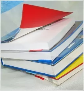 Okładki na podręczniki. A4 regulowane (50 sztuk), mix - Papiernicze i szkolne