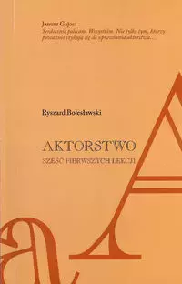 Aktorstwo Sześć pierwszych lekcji - Książki