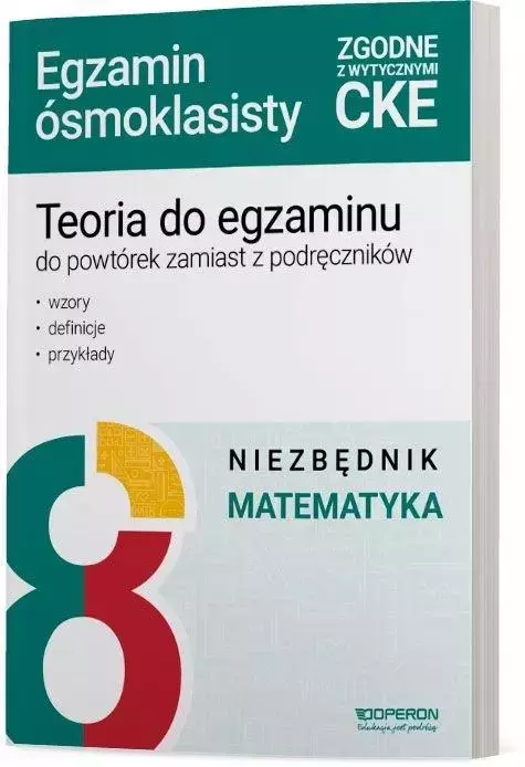 Matematyka 8 Niezbędnik Egzamin ósmoklasisty - Książki