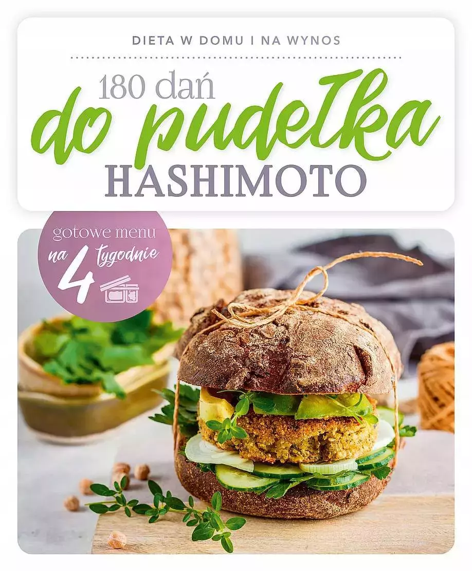 180 dań do pudełka. Choroba Hashimoto - Książki