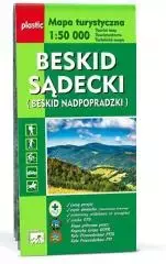 Mapa turystyczna Beskid Sądecki 1:50 000 WIT - Książki