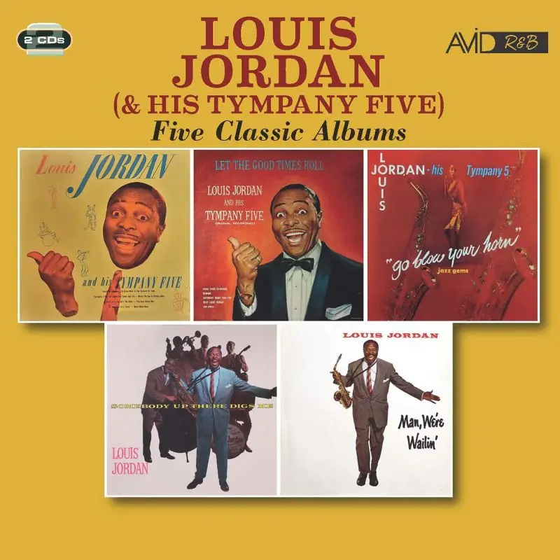 FIVE CLASSIC ALBUMS, CD - Muzyka