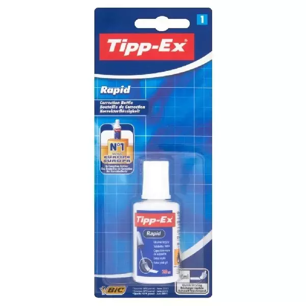 Tipp-Ex Rapid, Korektor w płynie, 20 ml - Papiernicze i szkolne
