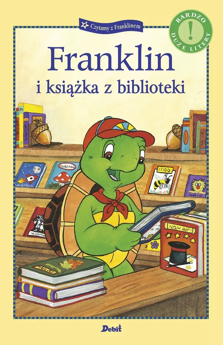 Czytamy z Franklinem. Franklin i książka z biblioteki - Książki