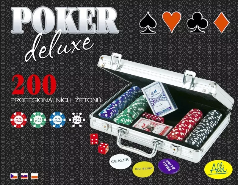 Poker deluxe 200 chips - Gry