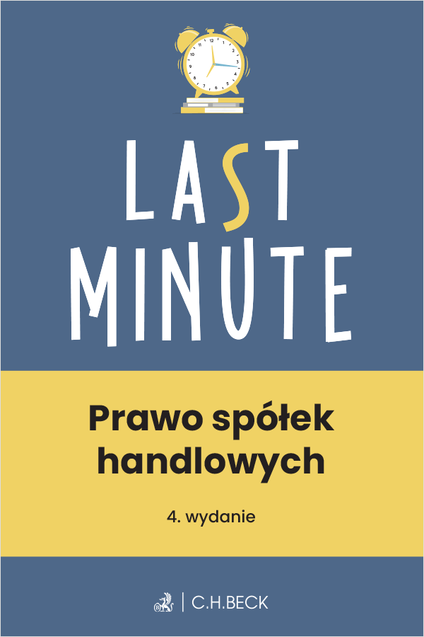 Last Minute. Prawo spółek handlowych + testy online - Książki