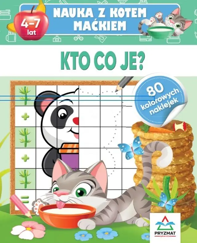 Nauka z kotem Maćkiem. Kto co je - Książki