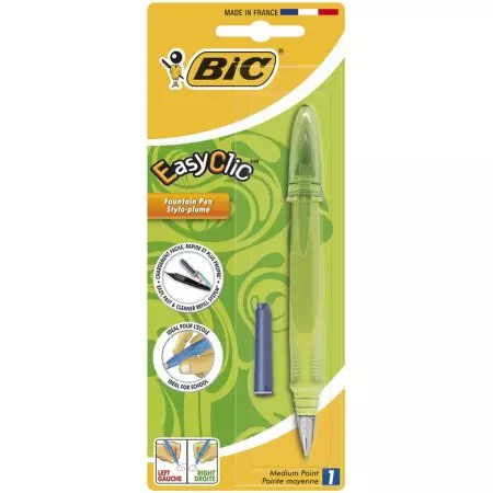 Pióro Easy Clic Standard, mix kolorów - Papiernicze i szkolne