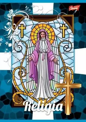 Zeszyt A5 laminowany w kratkę 32 kartki Religia UNIPAP (różne wersje wzorów) - Papiernicze i szkolne