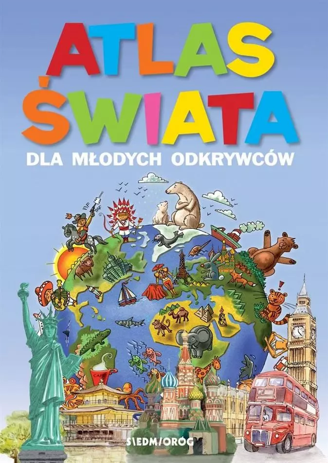 Atlas świata dla młodych odkrywców - Książki