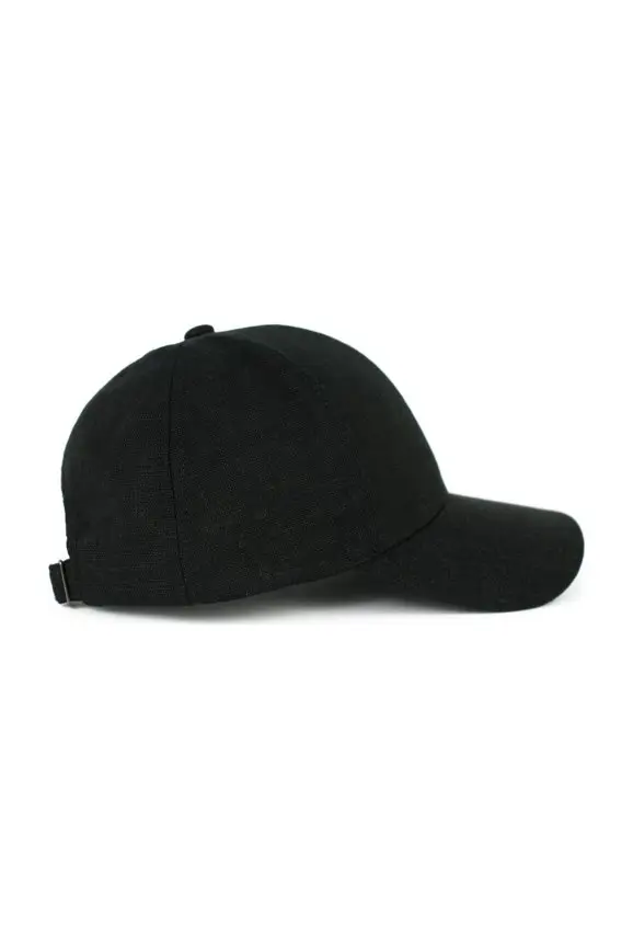 Czapka Simply Linen, czarny - Mama i dziecko
