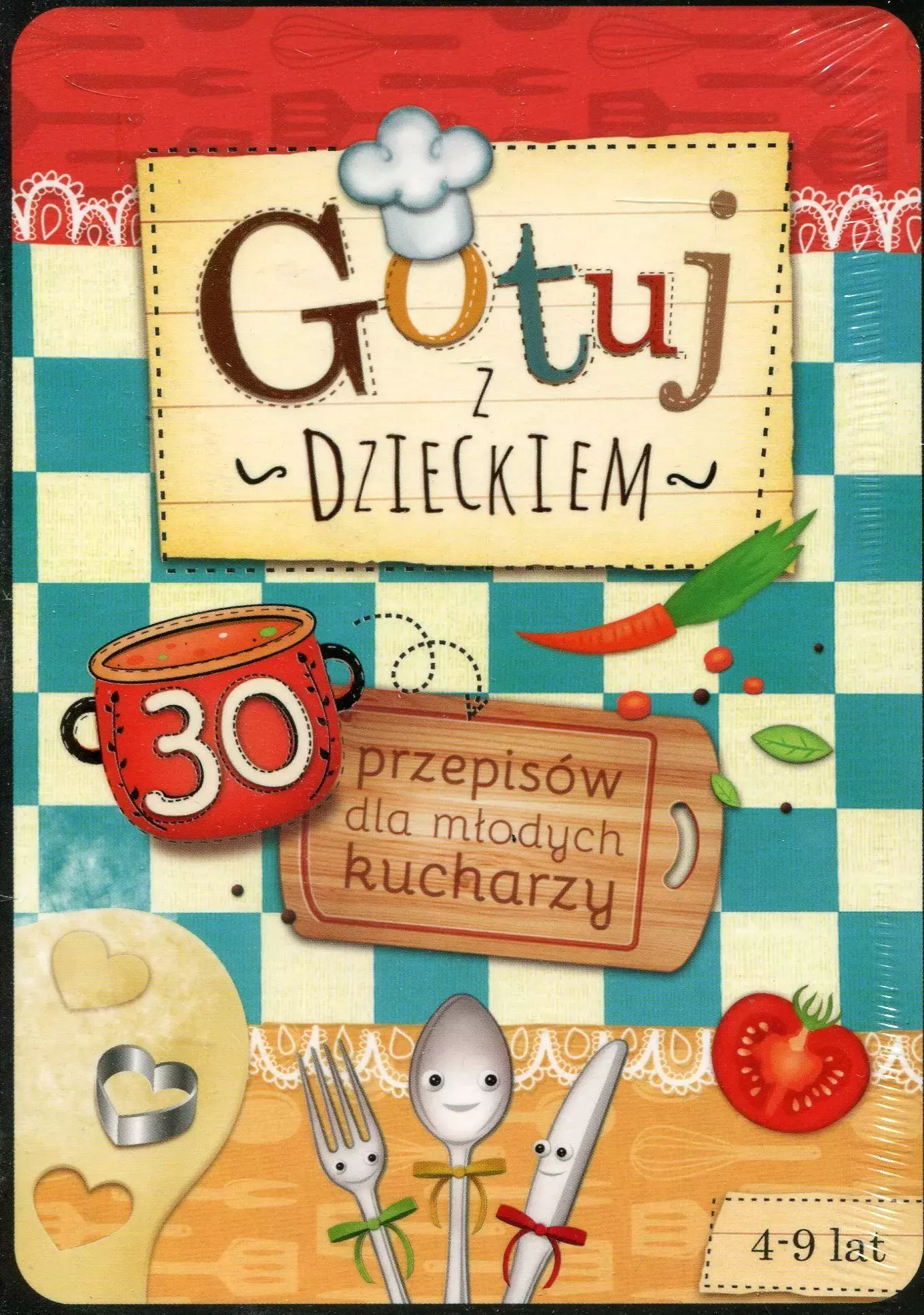 Gotuj z dzieckiem. 30 przepisów dla młodych kucharzy - Książki