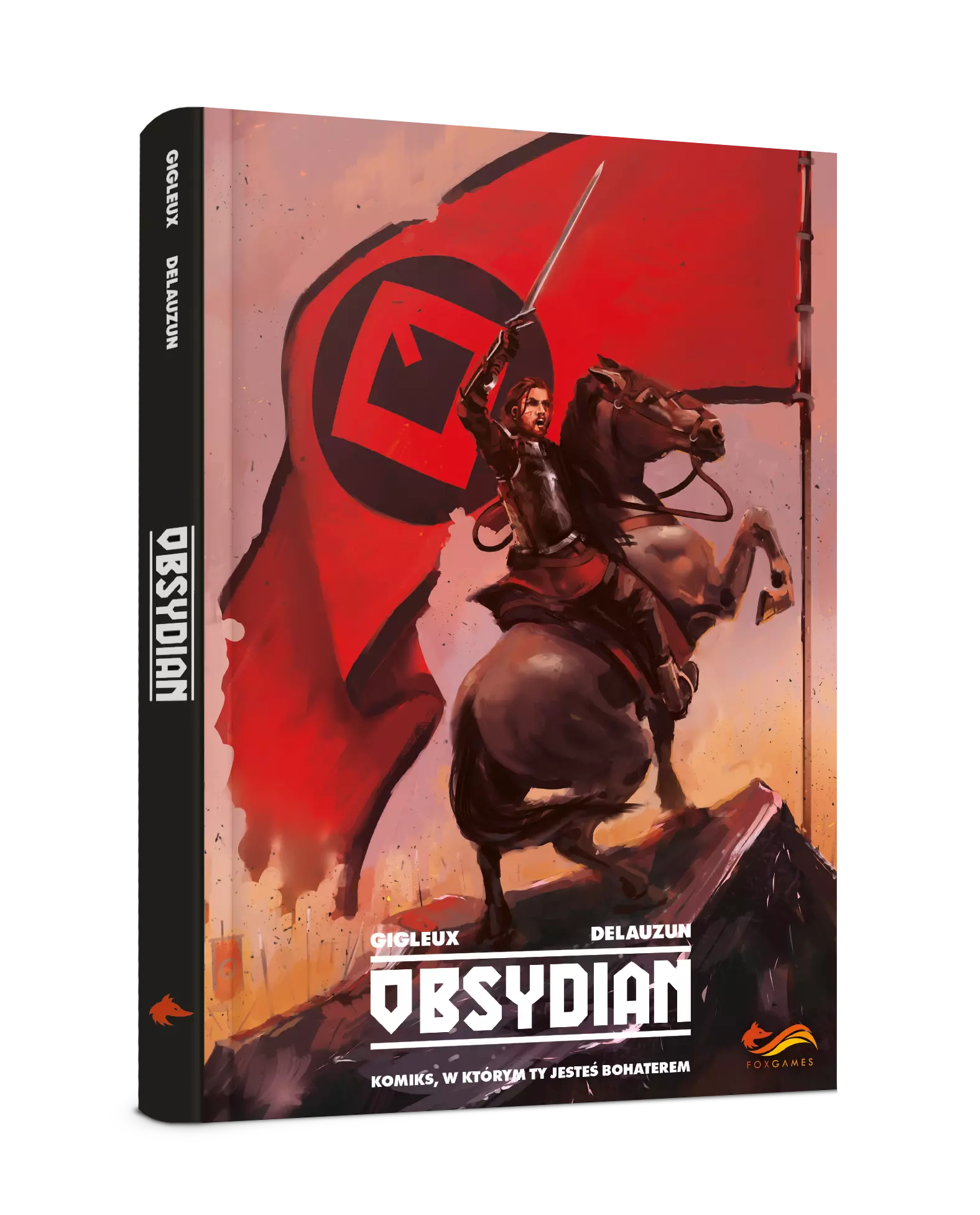 Komiks paragrafowy. Obsydian - Książki
