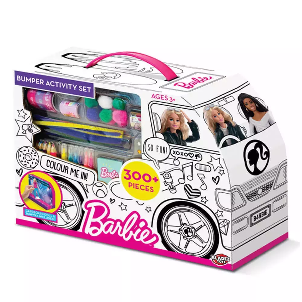 Barbie. Zestaw kreatywny, 300 elementów - Zabawki