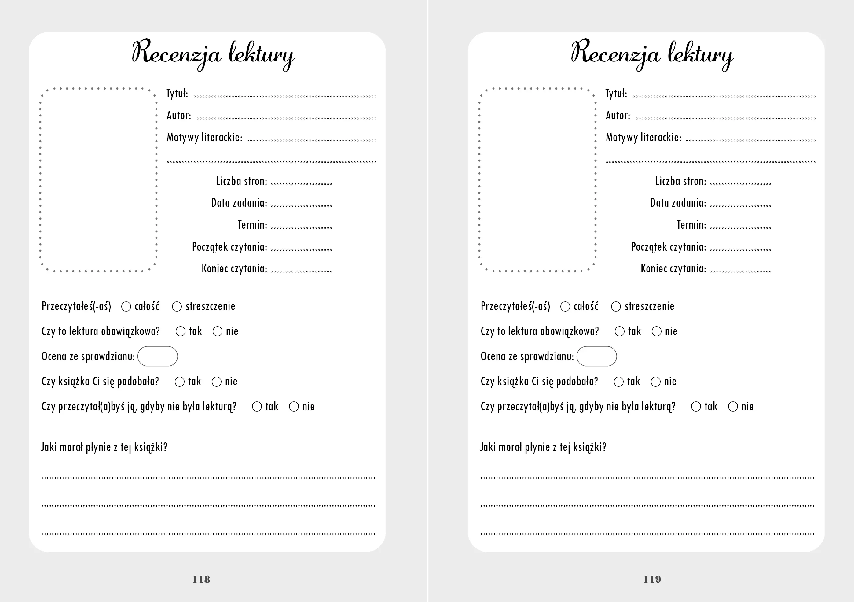 BookTok Journal. Back to School - Książki