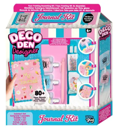 Deco Den. Sweet Journal. Zestaw kreatywny - Zabawki