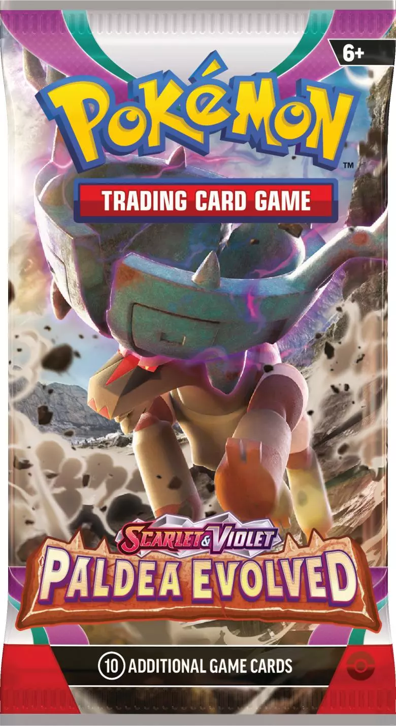 Pokemon TCG. SV 02 Booster - Gry