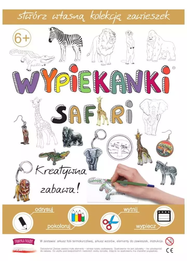 Wypiekanki safari - kreatywna zabawa! - Papiernicze
