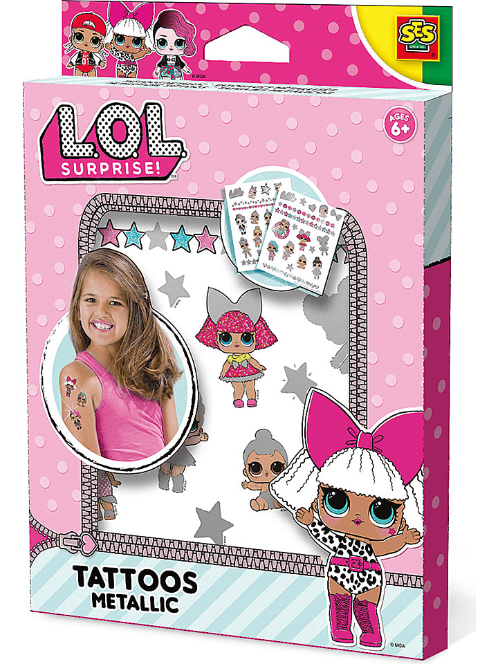 L.O.L. Surprise! Metaliczne tatuaże - Zabawki