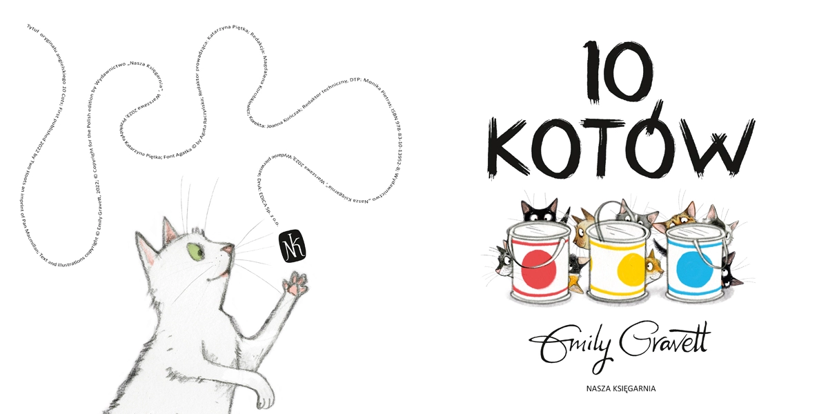 10 kotów - Książki