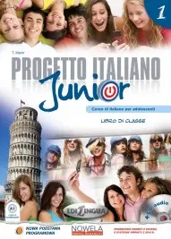 Progetto Italiano Junior 1 +CD audio (podręcznik wieloletni) OOP - Książki