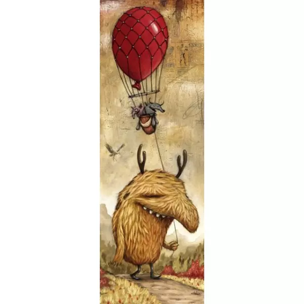 Puzzle Heye. 1000 elementów. Czerwony balon - Puzzle