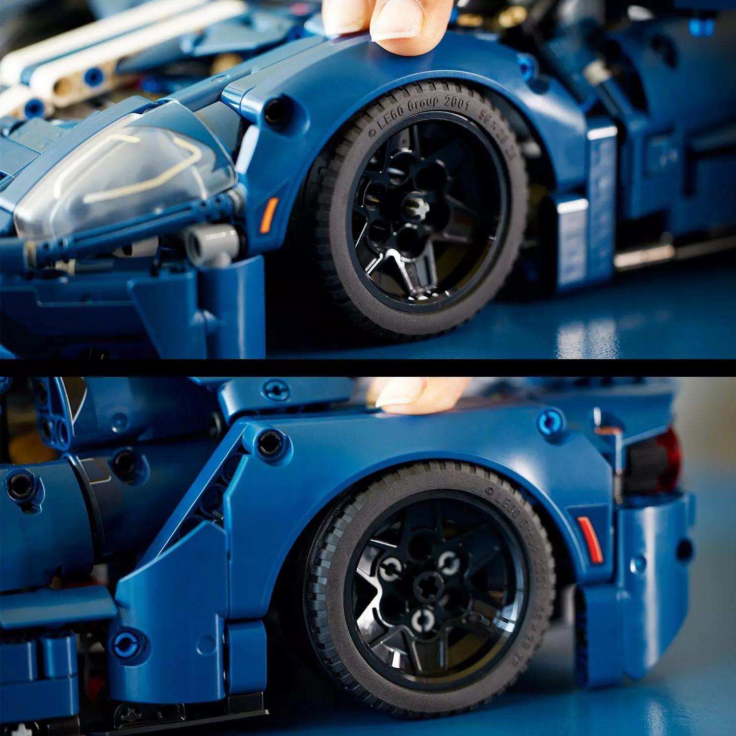 LEGO Technic Ford GT, wersja z 2022 roku 42154 - Zabawki