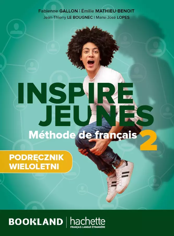 Inspire Jeunes 2 podręcznik + audio online - Książki