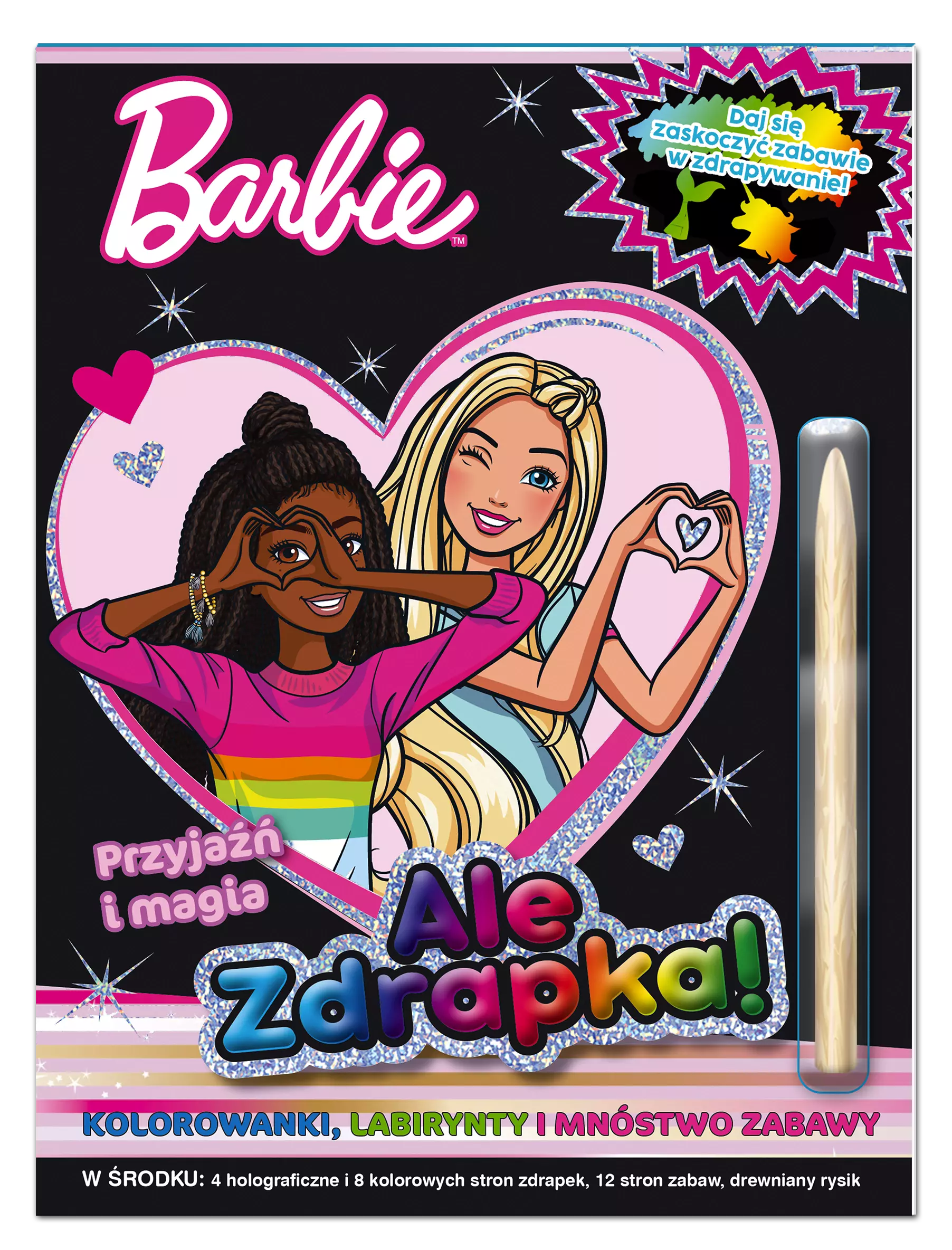 Przyjaźń i magia. Barbie. Ale zdrapka! - Książki