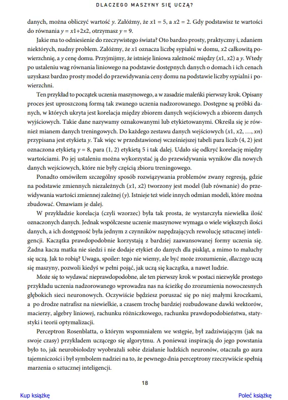 Dlaczego maszyny się uczą? - Książki