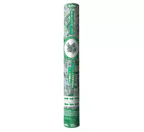 Konfetti pneumatyczne 100 Złotych 40 cm - Książki