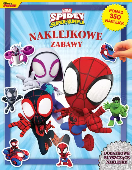 Naklejkowe zabawy. Marvel Spidey i superkumple - Książki