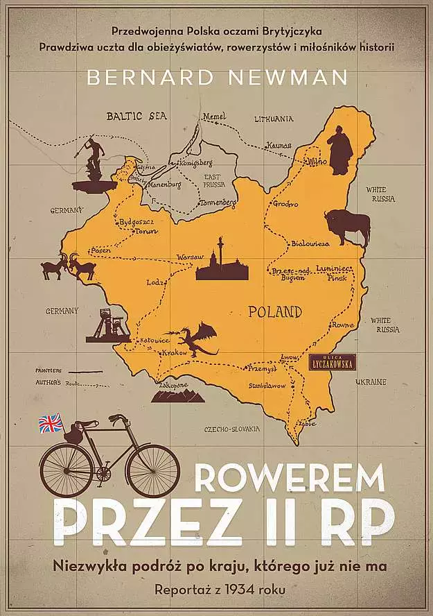 Rowerem przez II RP. Niezwykła podróż po kraju, którego już nie ma, wydanie kieszonkowe - Książki