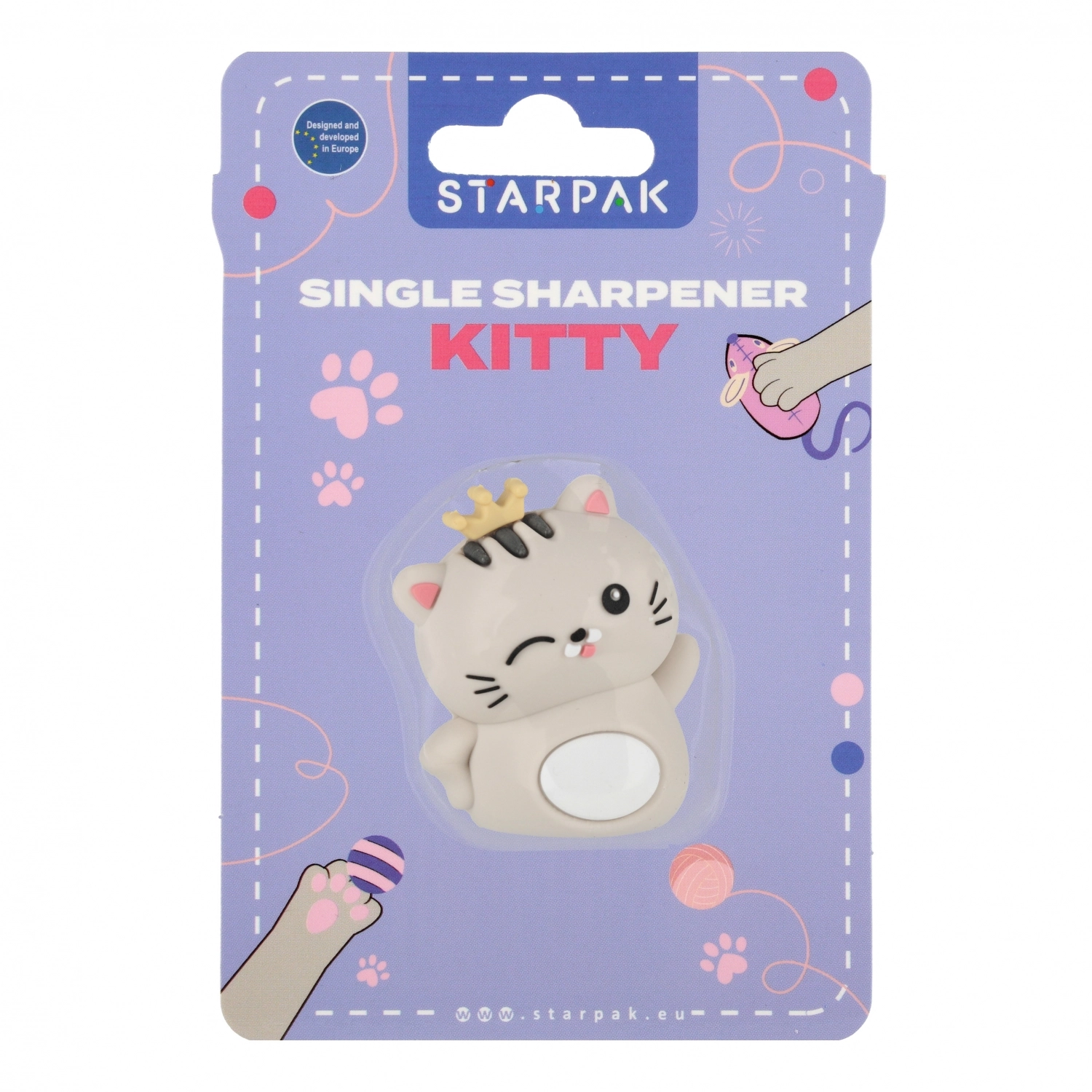 Temperówka Pojedyncza Kotek Starpak 541743 - Papiernicze i szkolne