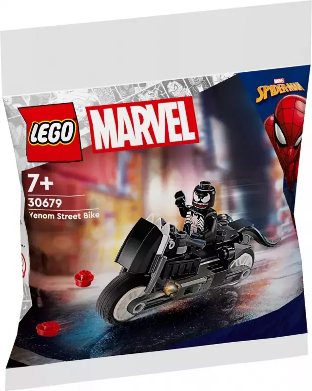 Klocki Super Heroes 30679 Motocykl Venoma - Zabawki