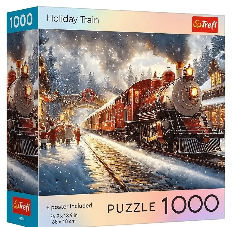 Puzzle 1000 USA Collection: Holiday Train TREFL - Puzzle