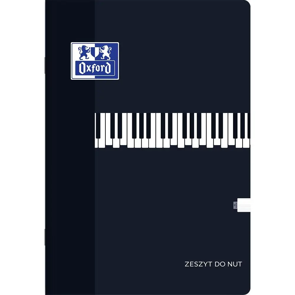 Zeszyt do nut A4 32k. pięciolinia Oxford (400212905) - Papiernicze i szkolne
