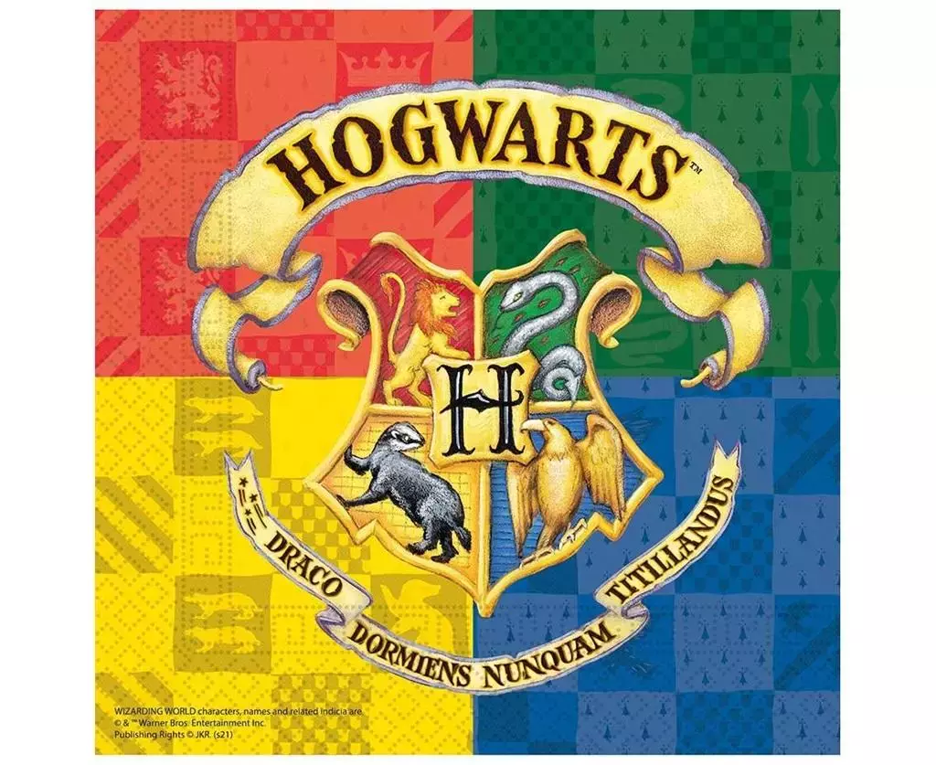 Serwetki papiertowe Harry Potter 33x33cm 20szt - Książki