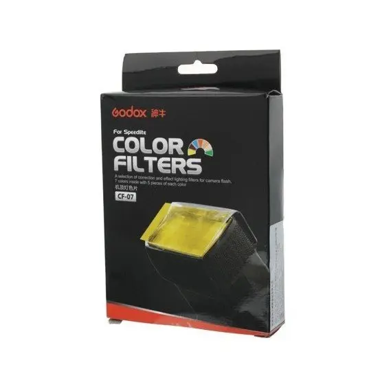 Filtry kolorowe GODOX CF-07 - Elektronika i akcesoria